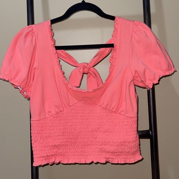 Forever 21 Tops - Coral/Pink Summer Top